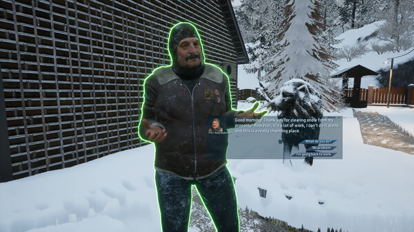 Screenshot z Snow Plowing Simulator