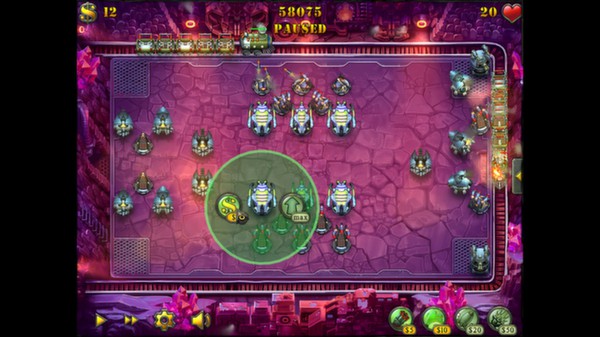 Screenshot z Fieldrunners
