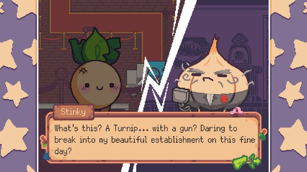 Turnip Boy Robs a Bank-游戏截图