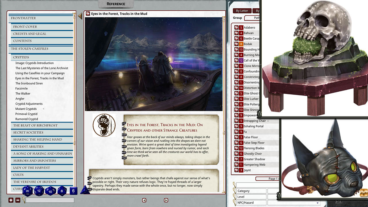 Fantasy Grounds - Pathfinder 2 RPG - Dark Archive Featured Screenshot #1