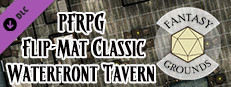 Fantasy Grounds - Pathfinder RPG - Pathfinder Flip-Mat - Classic Waterfront Tavern Small Capsule Image