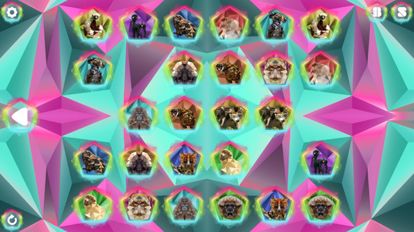 Скриншот 5 из игры Poly Memory: Primates