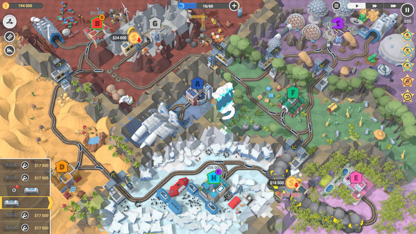 Train Valley 2: Workshop Gems - Sapphire screenshot 4