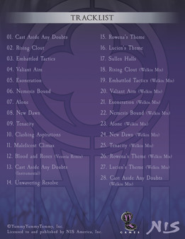 Screenshot z Fallen Legion Revenants - Digital Soundtrack
