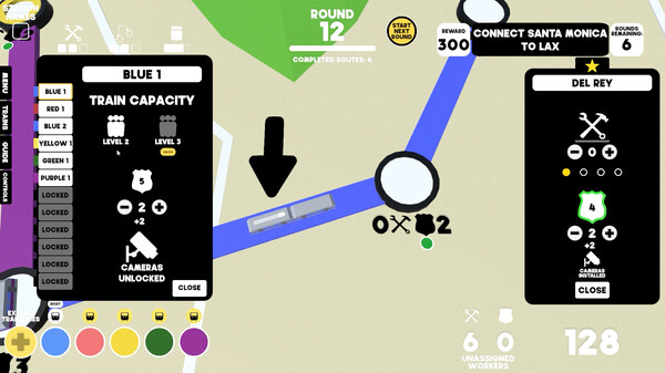 Screenshot z Metro Manager LA