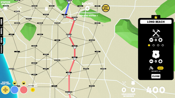 Screenshot z Metro Manager LA