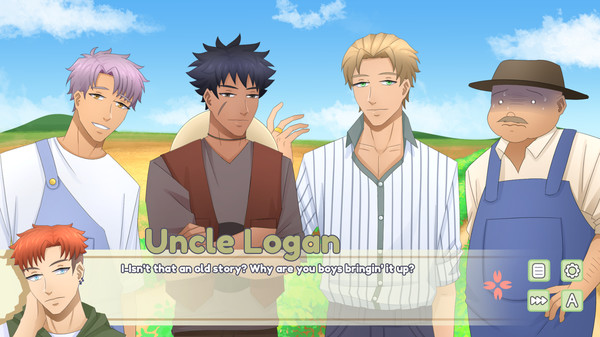 Odd Guy Meets Odd Farmers - Comedy Boys Love (BL) Visual Novel.