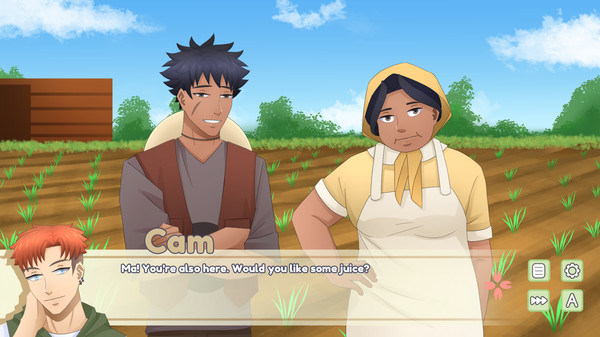 Odd Guy Meets Odd Farmers - Comedy Boys Love (BL) Visual Novel.
