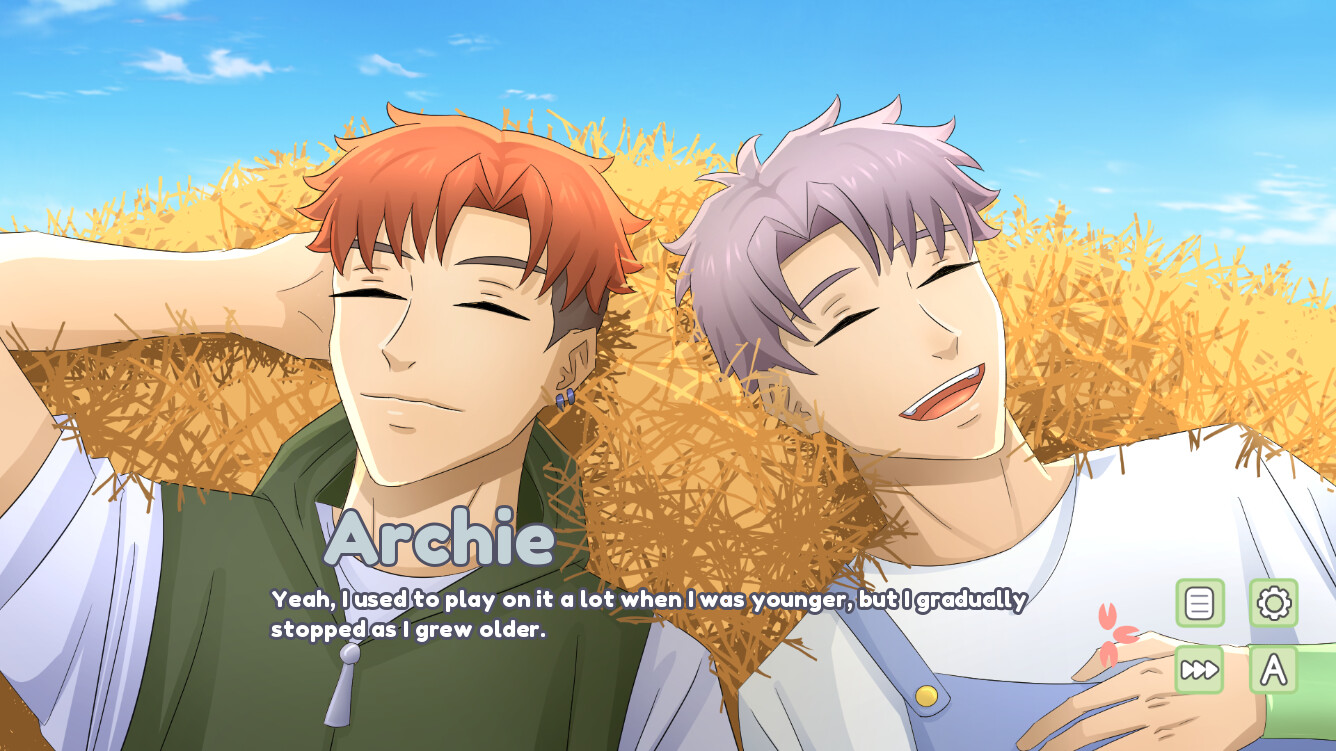 Odd Guy Meets Odd Farmers - Comedy Boys Love (BL) Visual Novel screenshot 2