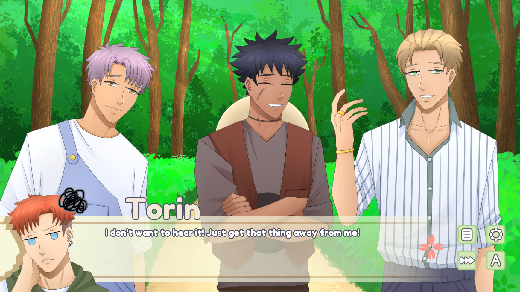 Odd Guy Meets Odd Farmers - Comedy Boys Love (BL) Visual Novel Featured Screenshot #1