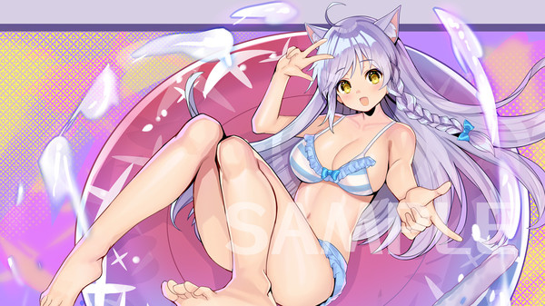 Screenshot z 夏恋幻梦~赛勃喷蝌风免费特典壁纸