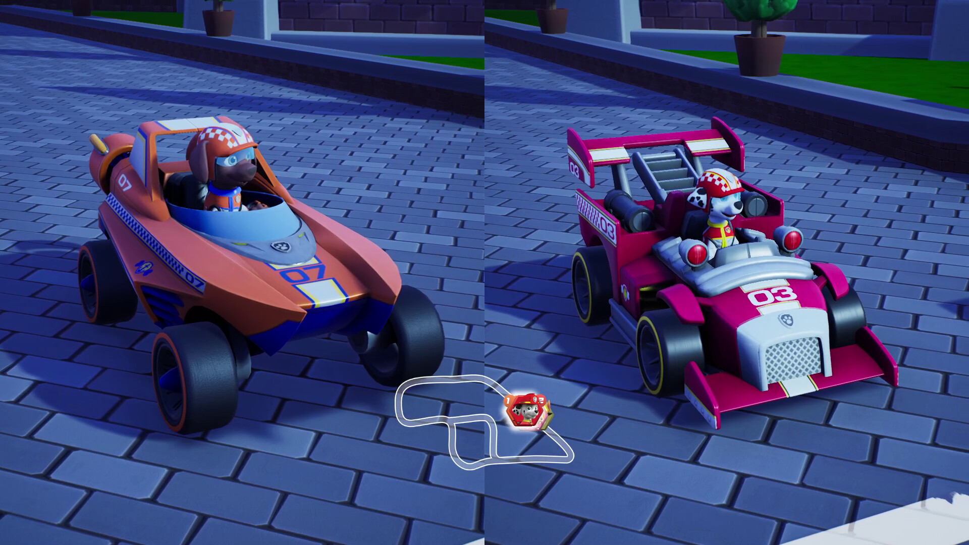 PAW Patrol: Grand Prix - Race in Barkingburg Featured Screenshot #1