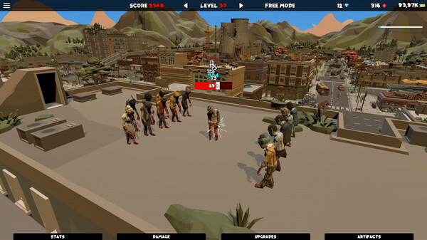 Screenshot z Idle Zombies Clicker