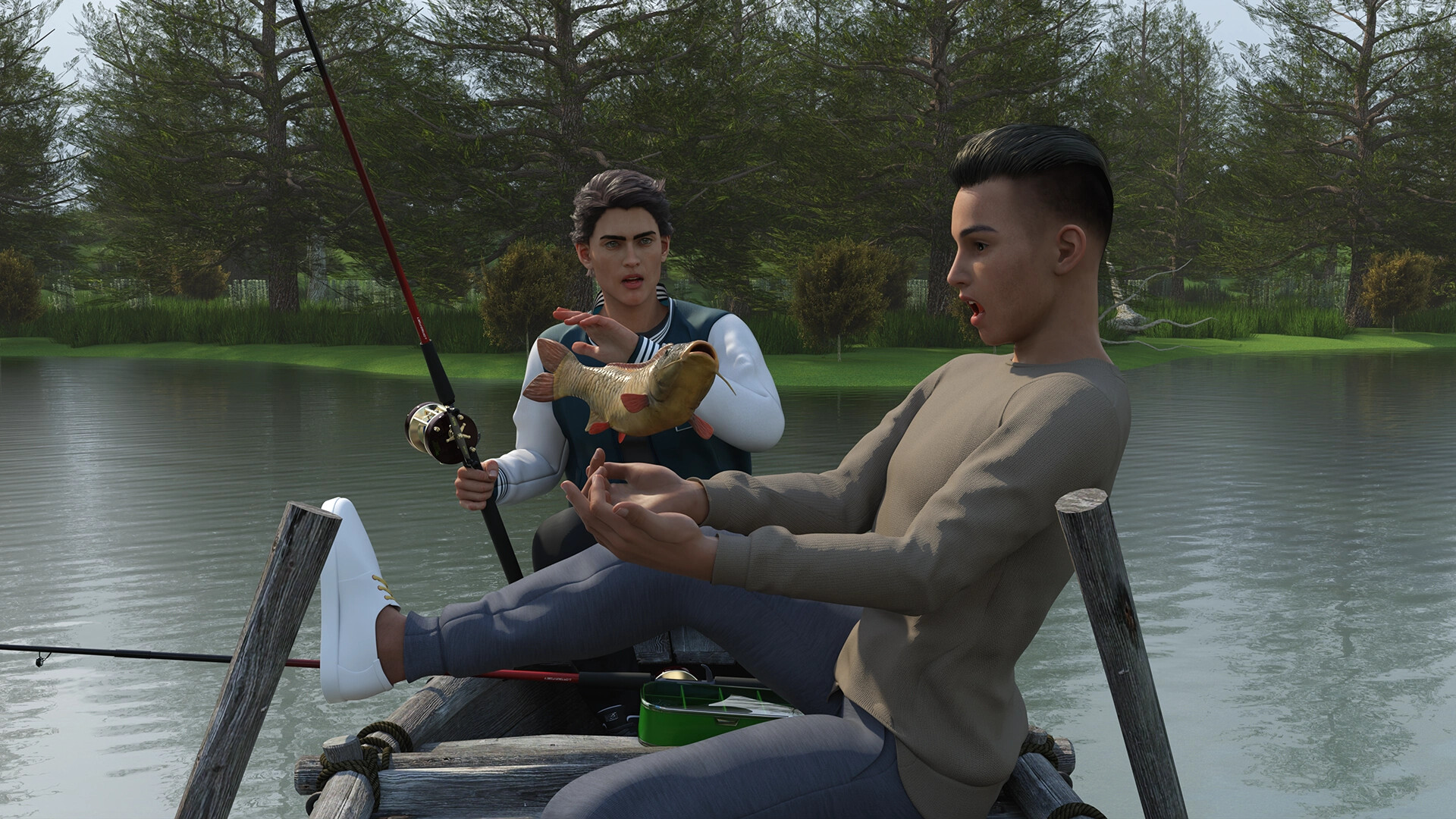 College Kings 2 - Episode 2 'The Pool Party' Reworked scene