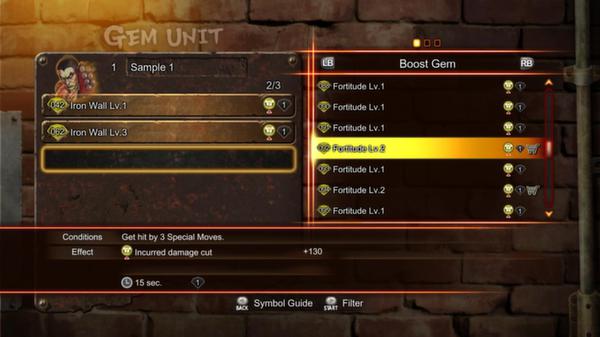Street Fighter X Tekken: Tekken Boost Gem Pack 2
