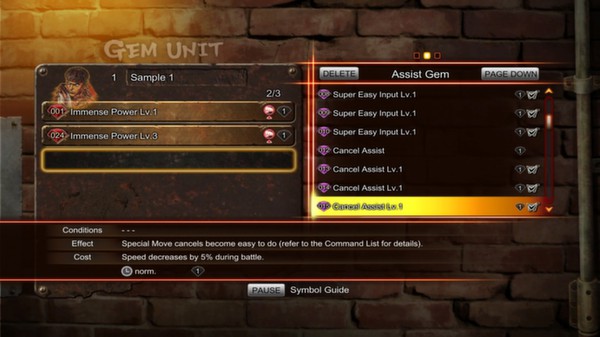 Street Fighter X Tekken: Gems Assist 4