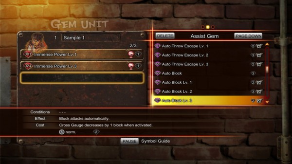 Street Fighter X Tekken: Gems Assist 4