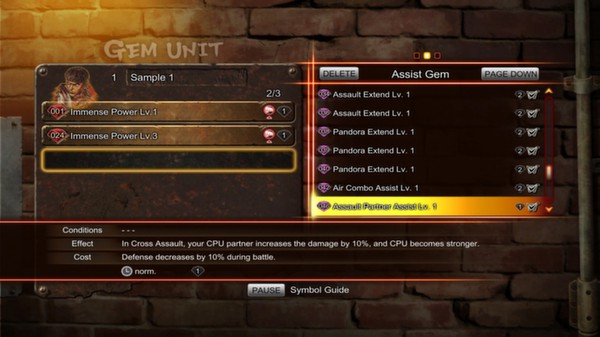 Street Fighter X Tekken: Gems Assist 5