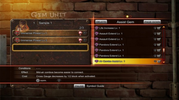 Street Fighter X Tekken: Gems Assist 5
