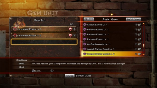 Street Fighter X Tekken: Gems Assist 6