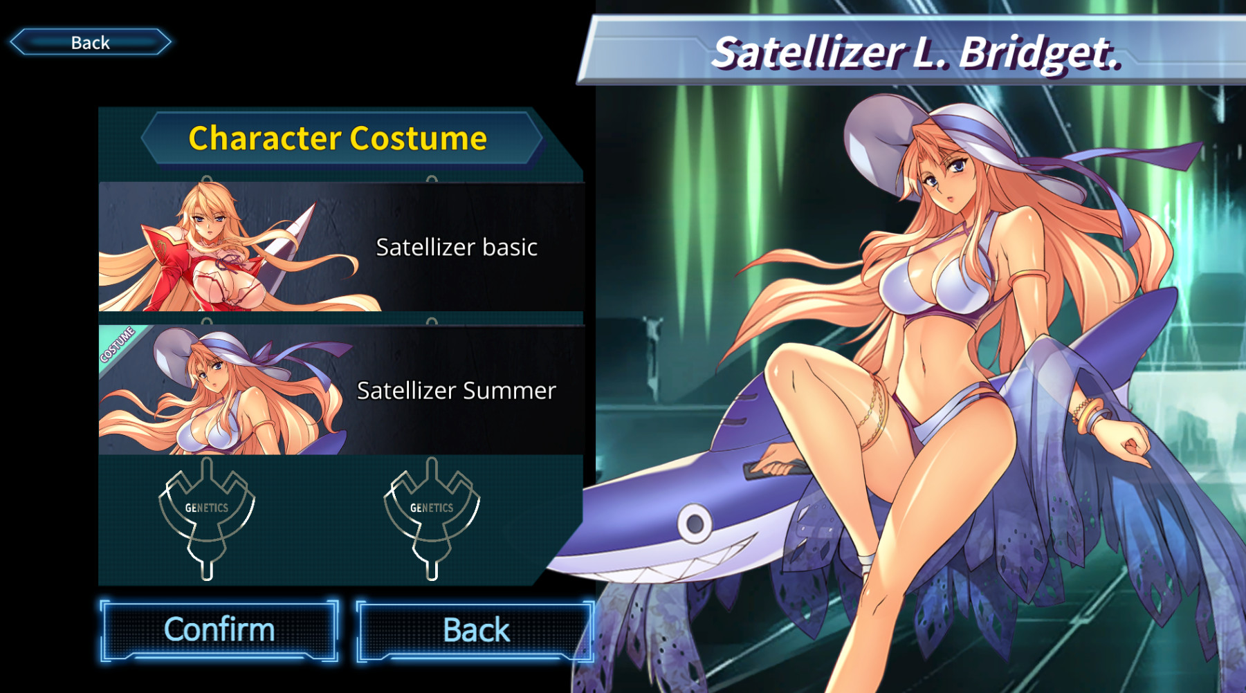 Battle Heroine Crisis COSTUME : Satellizer Summer Featured Screenshot #1