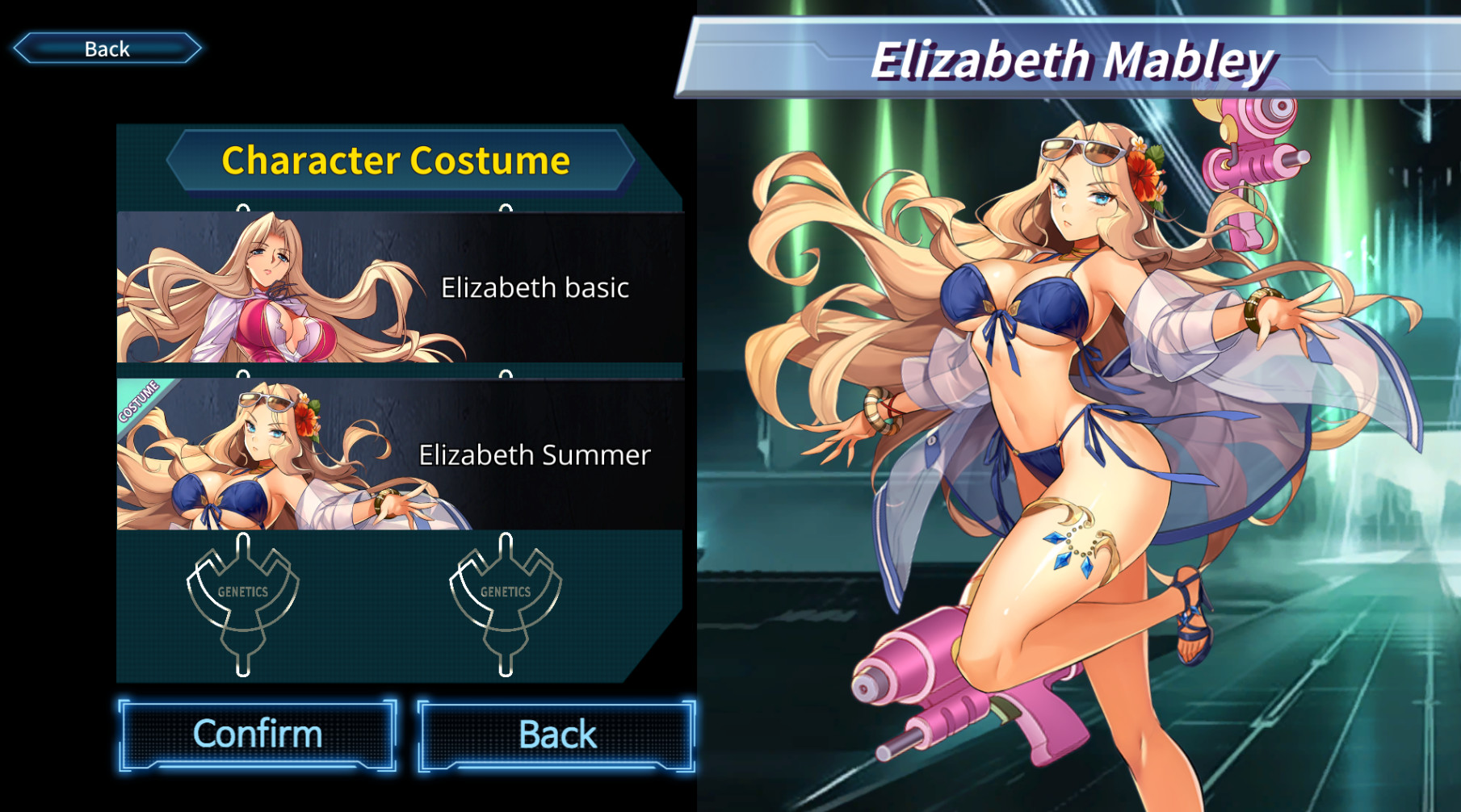 Battle Heroine Crisis COSTUME : Elizabeth Summer Featured Screenshot #1