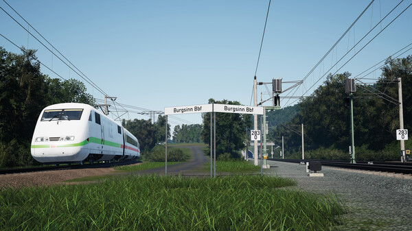 Screenshot z Train Sim World® 3: DB BR 403 ICE 3 Railbow Add-On