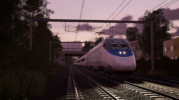 Screenshot z Train Sim World® 3: Amtrak's Acela®