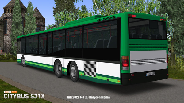 Screenshot z OMSI 2 Add-on Citybus S31X