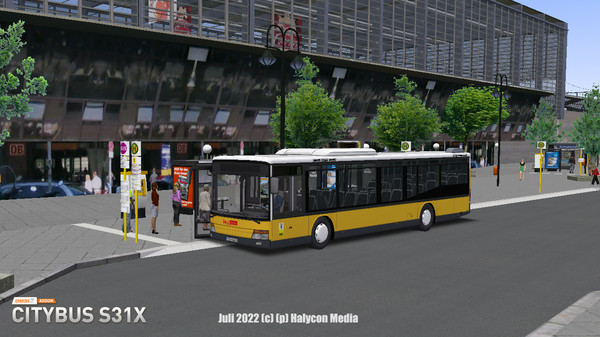 Screenshot z OMSI 2 Add-on Citybus S31X