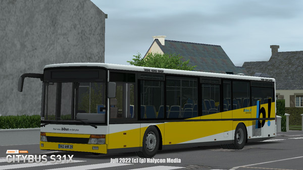 Screenshot z OMSI 2 Add-on Citybus S31X