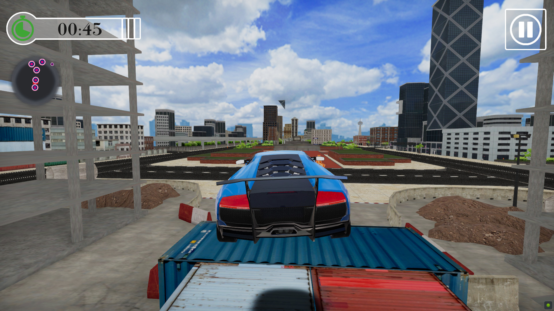 Coins Collector Sport Car screenshot #2