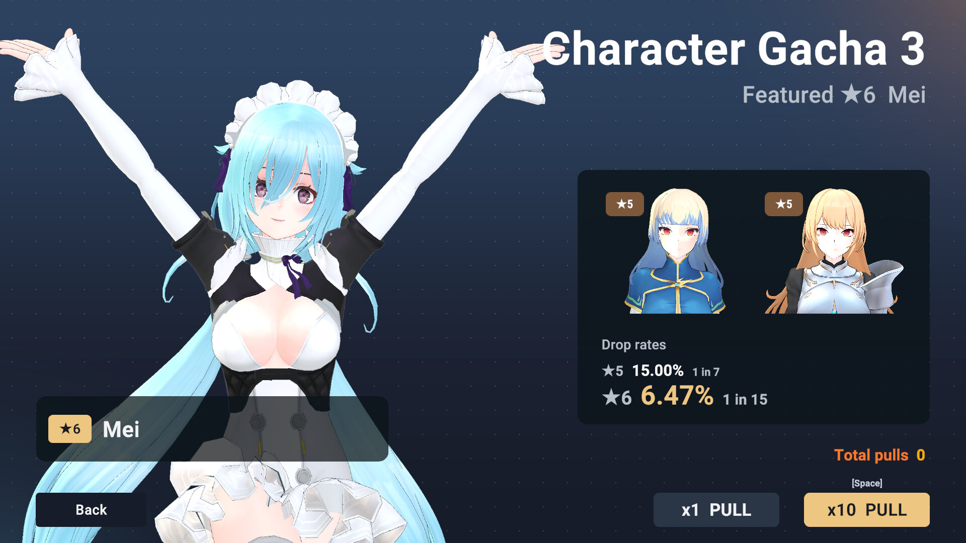 GACHA AND SLEEP