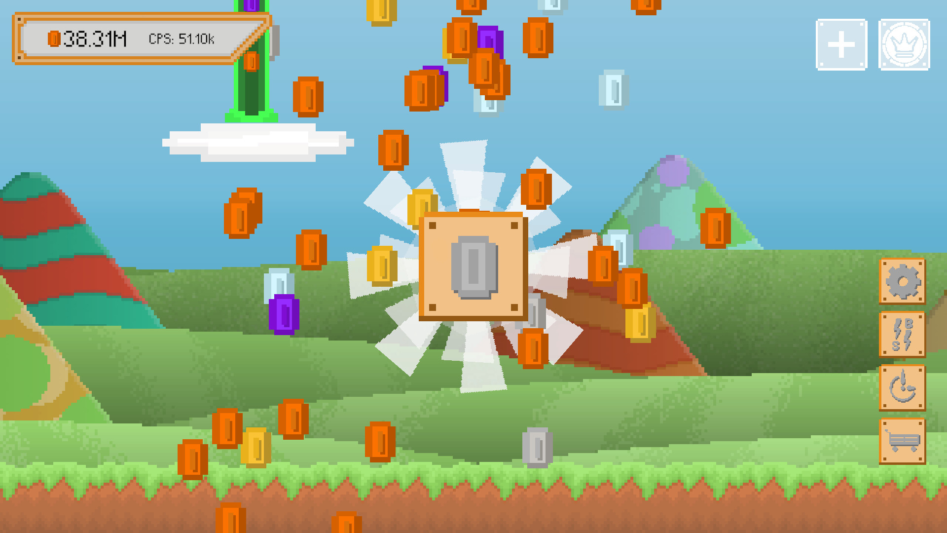 CoinBlock Clicker Featured Screenshot #1