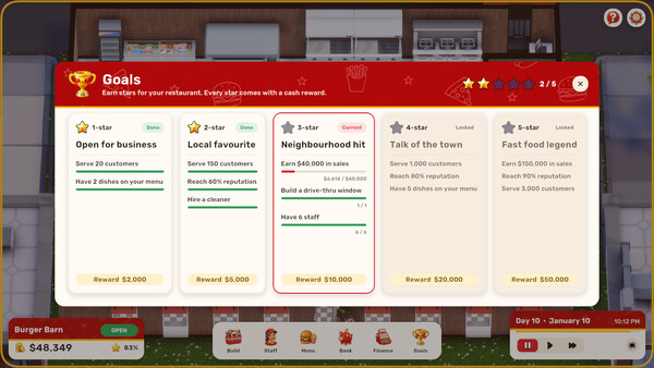 Mega Fast Food: A Fast Food Simulator Game