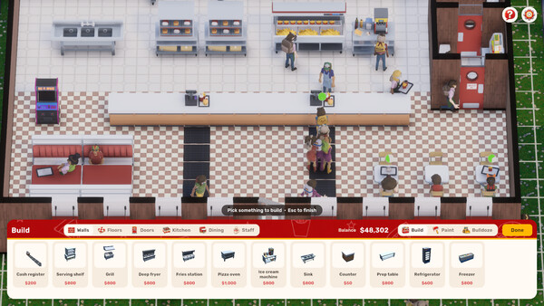 Mega Fast Food: A Fast Food Simulator Game