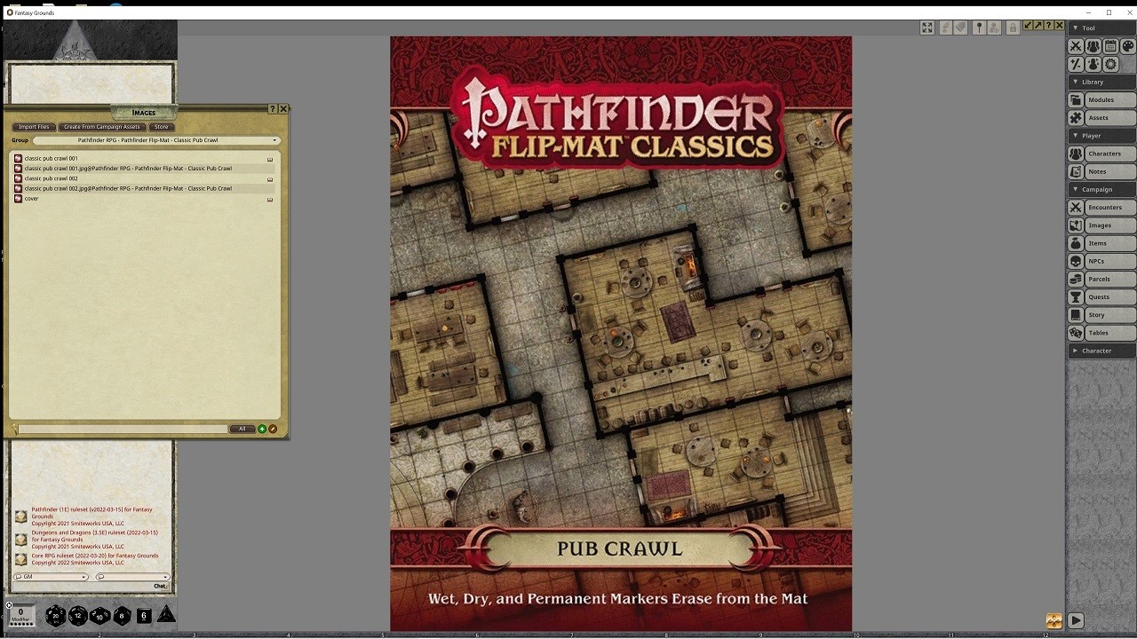 Fantasy Grounds - Pathfinder RPG - Pathfinder Flip-Mat - Classic Pub Crawlのスクリーンショット 1