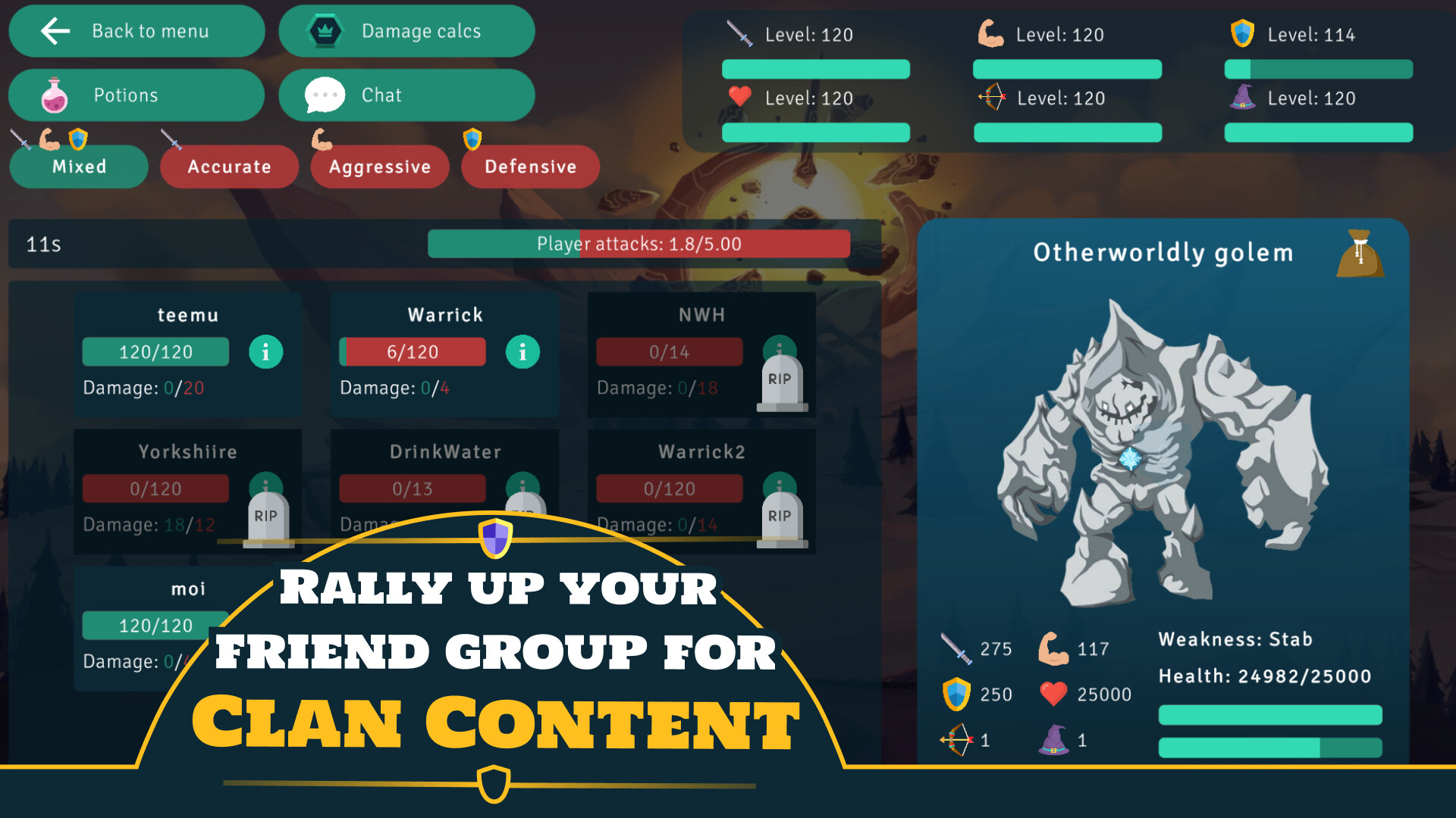 #4. Idle Clans (Steam) Podle: Isam Games