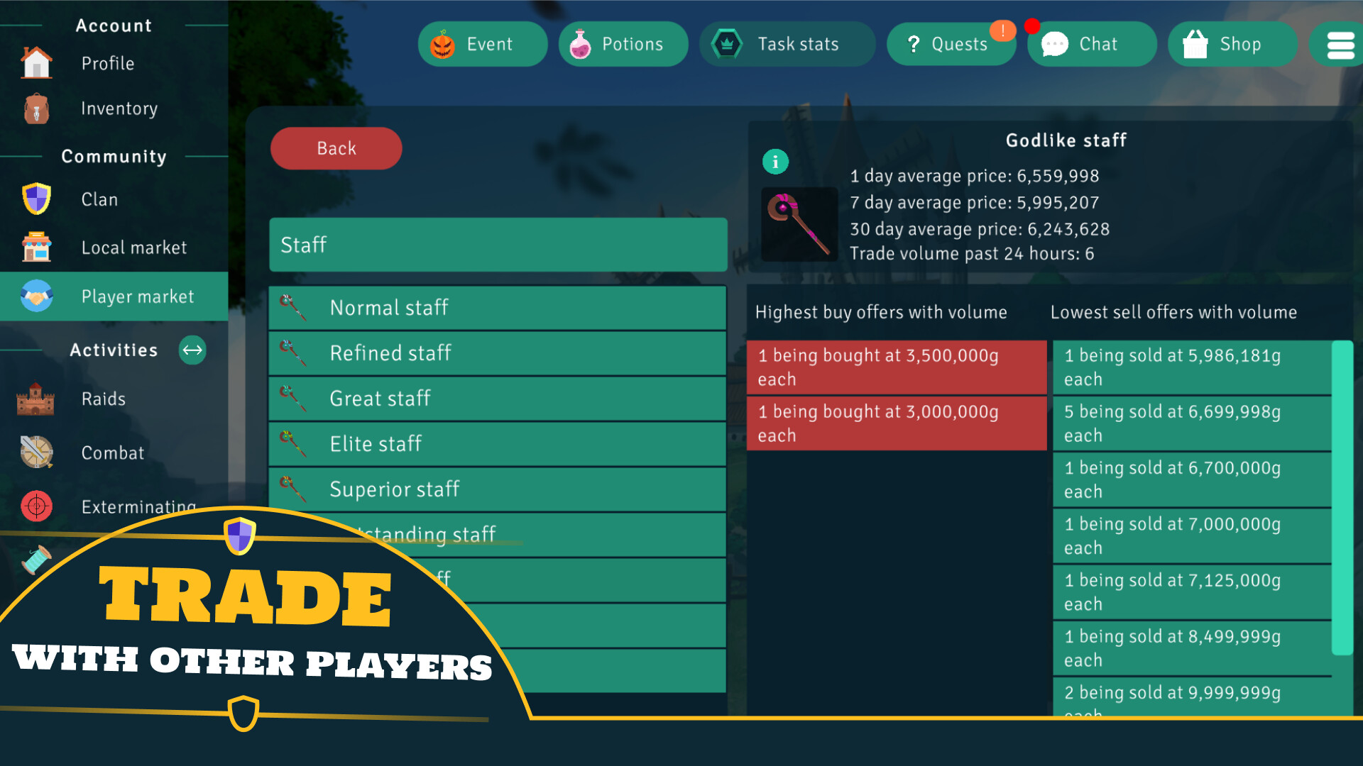 Idle Clans screenshot #3