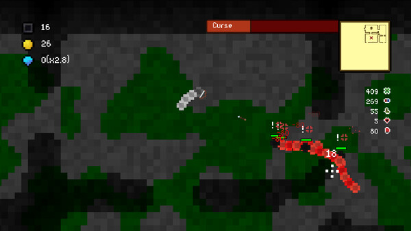 Screenshot z Bugz Bows and Curses