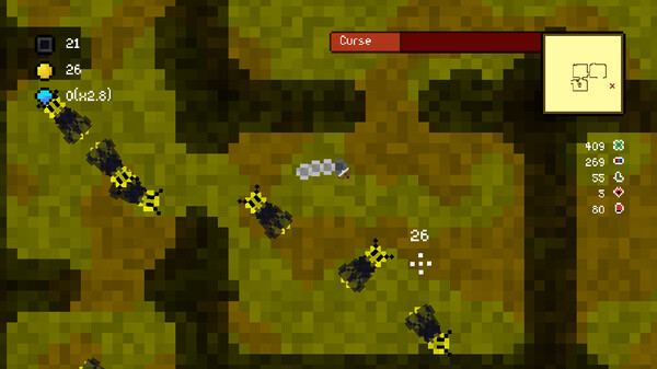Screenshot z Bugz Bows and Curses