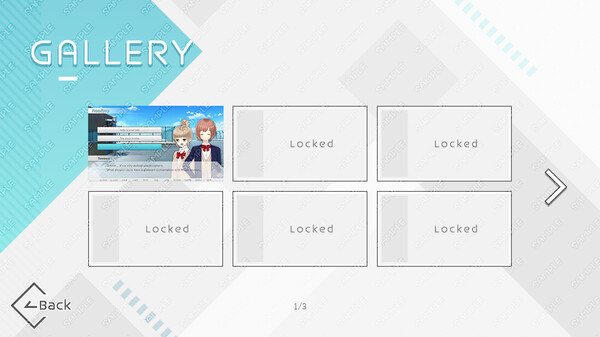 Screenshot z Tyrano Builder - Visual Novel GUI Pack #1  [kopanda UI]
