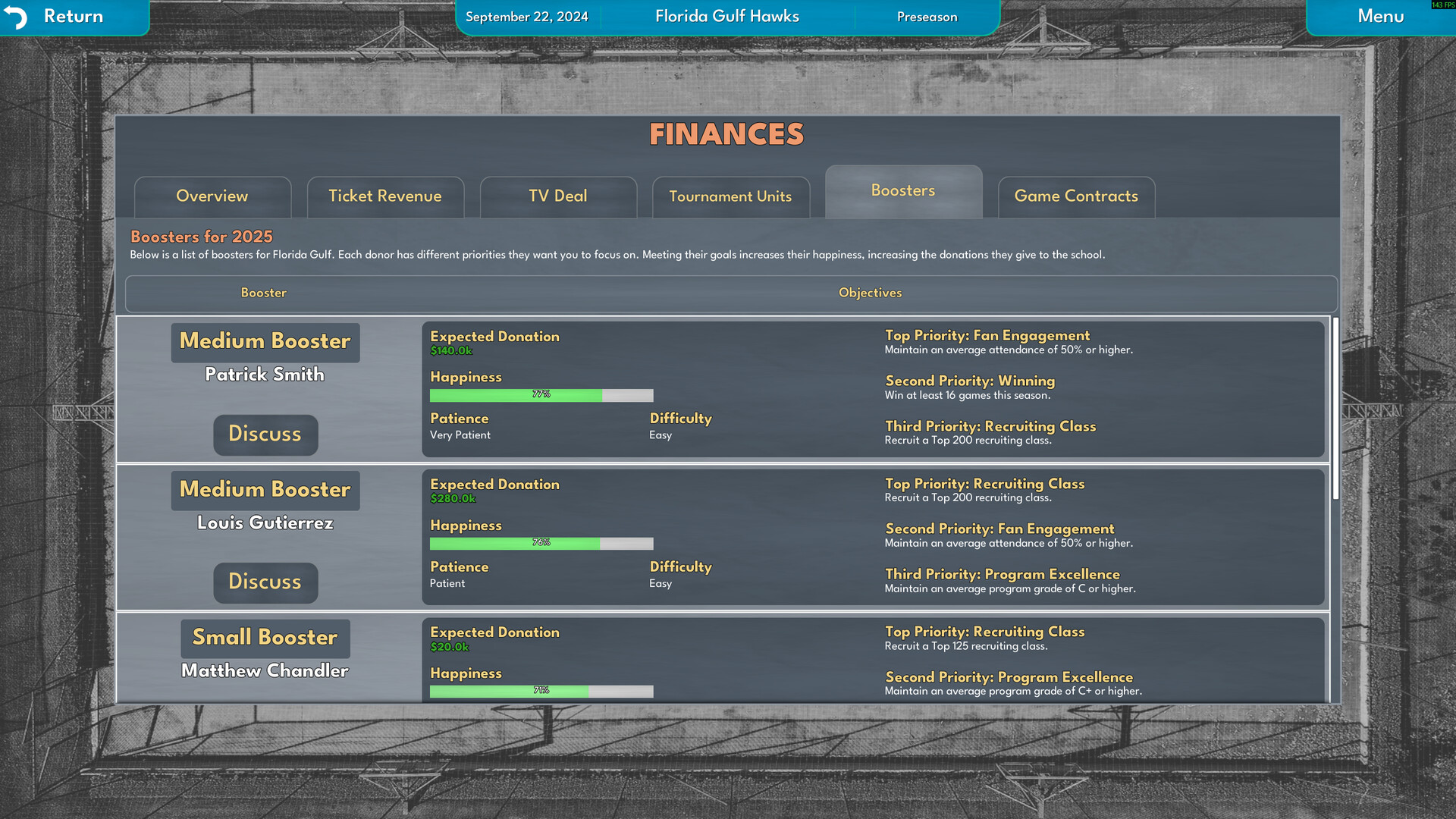 College Basketball Manager screenshot #7