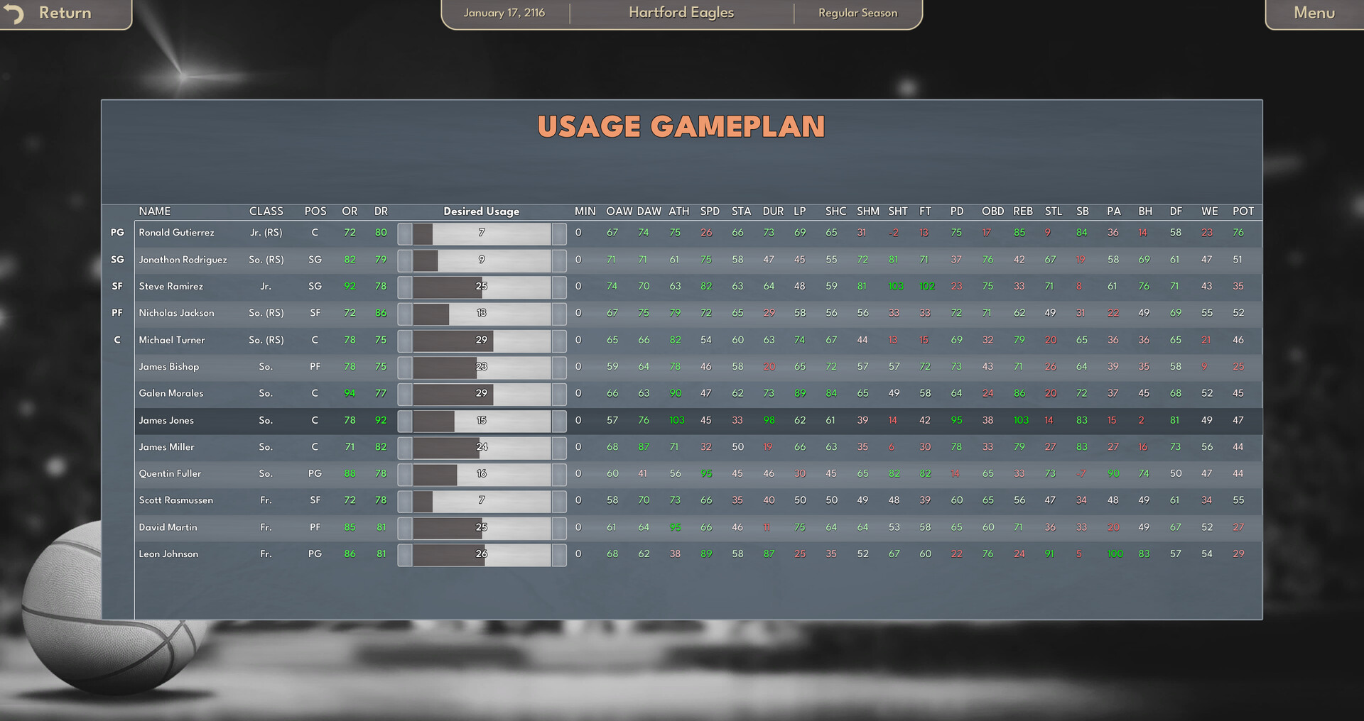 College Basketball Manager screenshot #12