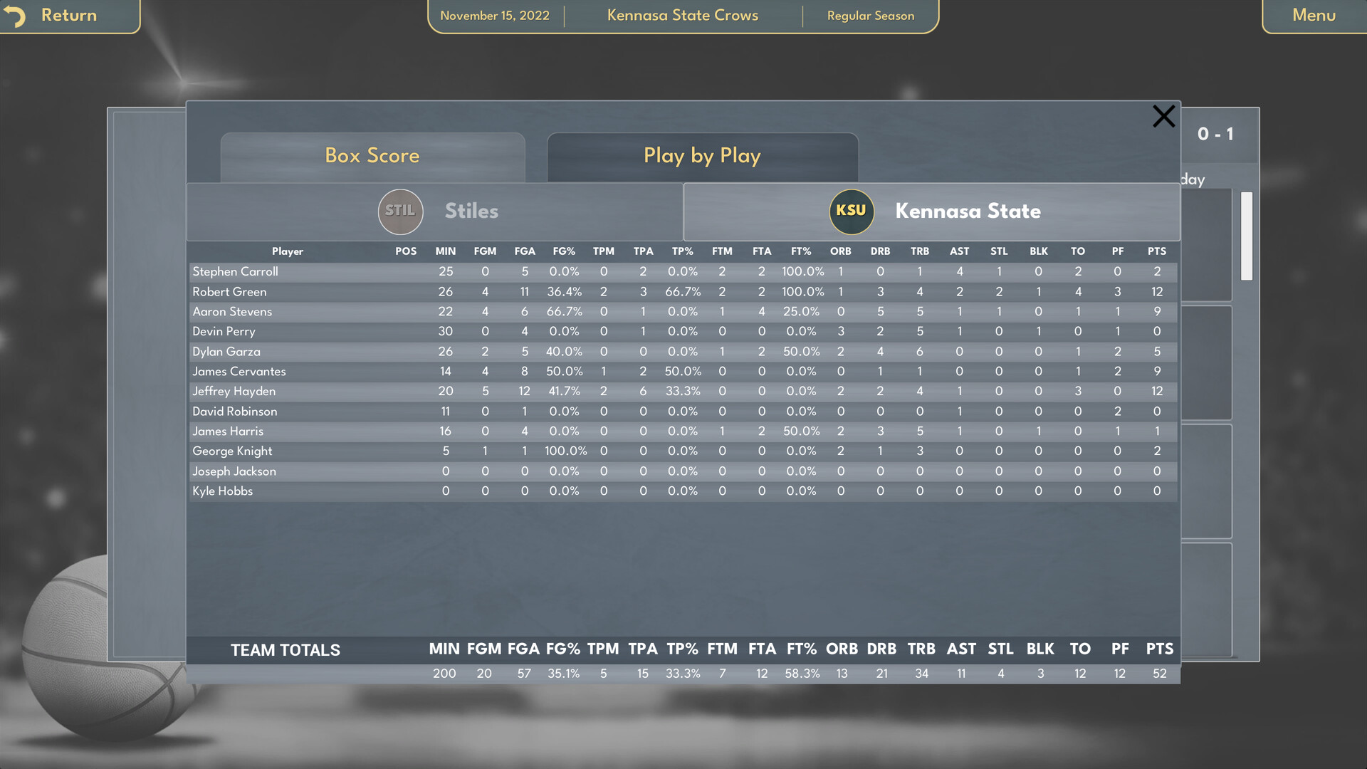 College Basketball Manager screenshot #9