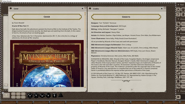 Fantasy Grounds - D&D Adventurers League EB-11 My Undying Heart