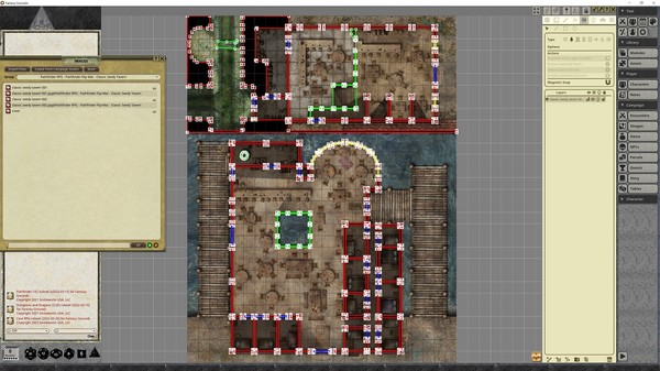 Fantasy Grounds - Pathfinder RPG - Pathfinder Flip-Mat - Classic Seedy Tavern