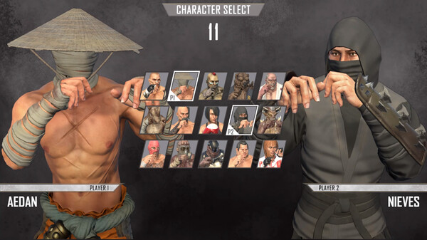 Screenshot z Mortal Fighter