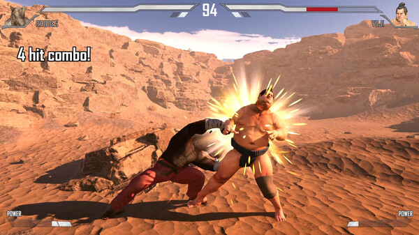 Screenshot z Mortal Fighter