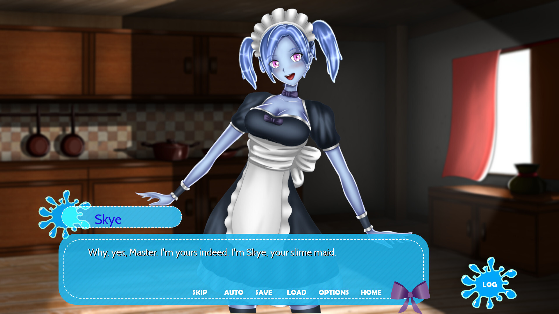 screenshot of Adventures of Skye the Slime Maid 1